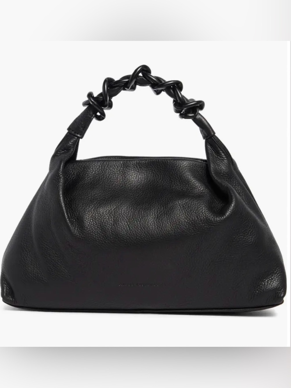 Aimee Kestenberg Leather Glow Top Handle- Black bag.
